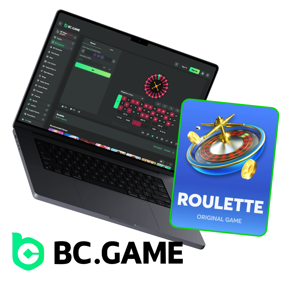 BC Game Originals develops the Roulette game for its players.