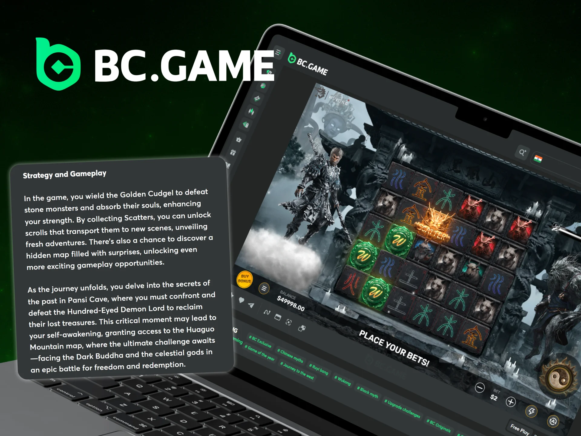 Check out the rules and gameplay of Wukong at BC Game.