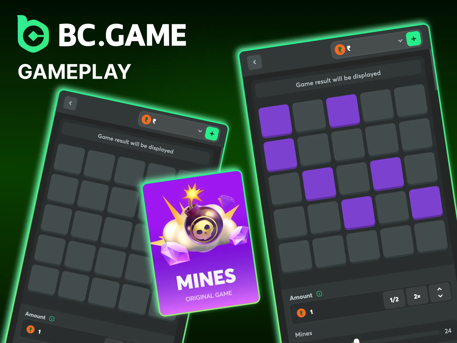 Place your bet and have a great time with Mines at BC Game.